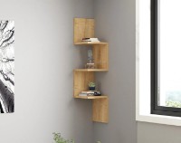 Raft de perete Trendy Zikzak Sapphire Oak 105.4x25x25cm GTR005607 imaginea #1 — magazin online Desire.md