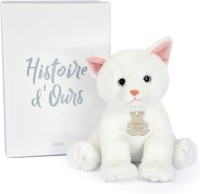 Jucărie de pluș Histoire d'Ours Cat White (HO3155)