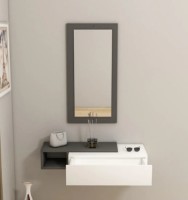 Raft de perete Trendy Vien Anthracit/White 82x16x30cm GTR005942 imaginea #2 — magazin online Desire.md