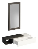 Raft de perete Trendy Vien Anthracit/White 82x16x30cm GTR005942 imaginea #3 — magazin online Desire.md