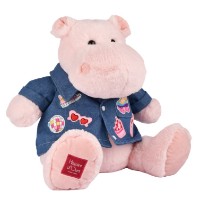 Jucărie de pluș Histoire d'Ours Hippopotamus Pink Mallow 38cm (HO3376) imaginea #2 — magazin online Desire.md