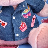 Jucărie de pluș Histoire d'Ours Hippopotamus Pink Mallow 38cm (HO3376) imaginea #6 — magazin online Desire.md