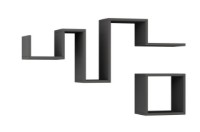 Raft de perete Trendy Urmariti Anthracit 116x45x20cm GTR005367 imaginea #2 — magazin online Desire.md