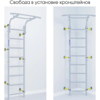 Шведская стенка Romana Next (01.21.8.12.490.03.06-24) Pastel фото №3 — интернет-магазин Desire.md