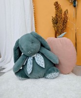 Jucărie de pluș Doudou Giant Rabbit Green 42cm (DC4246) imaginea #2 — magazin online Desire.md