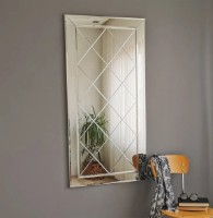 Oglindă Trendy A306D Silver 130x65x2cm GTR006490