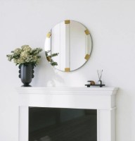 Oglindă Trendy Chakra Gold/White 60x60x2cm GTR006562