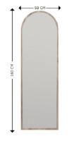 Oglindă Trendy Emma Walnut 160x50x2cm GTR005536 imaginea #4 — magazin online Desire.md