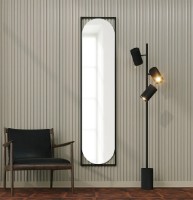 Oglindă Trendy Henri Black 167x40x2cm GTR006584