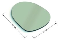 Oglindă Trendy Gusto A340 Black 75x55x2.2cm GTR006535 imaginea #4 — magazin online Desire.md