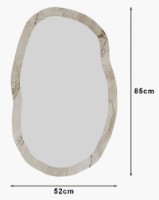 Зеркало Trendy Lossa Efes Marble 86x52x2cm GTR005522 фото №5 — интернет-магазин Desire.md