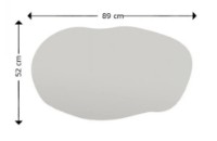 Зеркало Trendy Lossa Black 52x89x2cm GTR005523 фото №3 — интернет-магазин Desire.md