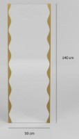 Зеркало Trendy Melodia Gold 140x50x2cm GTR006559 фото №3 — интернет-магазин Desire.md