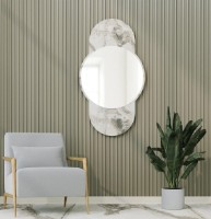 Oglindă Trendy Timp White Marble 106x60x2cm GTR006585