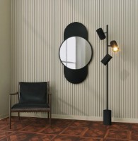 Зеркало Trendy Timp Black 106x60x2cm GTR006586 фото №2 — интернет-магазин Desire.md