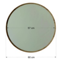 Зеркало Trendy Yuvarlak A707 Walnut 60x60x2cm GTR006534 фото №3 — интернет-магазин Desire.md