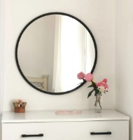 Oglindă Trendy Yuvarlak A710 Black 60x60x2cm GTR006538