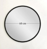 Зеркало Trendy Yuvarlak A709 Black 60x60x2cm GTR006537 фото №3 — интернет-магазин Desire.md
