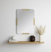 Зеркало Trendy Pera Gold 70x50x2cm GTR006561