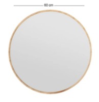 Oglindă Trendy Ozze Natural 60x60x2cm GTR005517 imaginea #3 — magazin online Desire.md