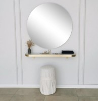 Oglindă Trendy Aso 60 Gold 60x60x1cm GTR006558 imaginea #3 — magazin online Desire.md