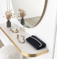 Oglindă Trendy Aso 60 Gold 60x60x1cm GTR006558 imaginea #4 — magazin online Desire.md