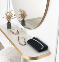 Oglindă Trendy Aso 90 Gold 90x90x1cm GTR006557 imaginea #4 — magazin online Desire.md