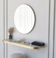 Oglindă Trendy Aso 90 Gold 90x90x1cm GTR006557 imaginea #2 — magazin online Desire.md