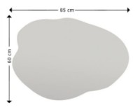 Зеркало Trendy Ohho Black 60x85x2cm GTR005529 фото №4 — интернет-магазин Desire.md