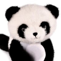Jucărie de pluș Histoire d'Ours Panda Magnetic 30cm (HO3361) imaginea #4 — magazin online Desire.md