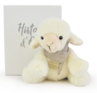 Jucărie de pluș Histoire d'Ours Small Lamb Plush 14cm (HO3284)