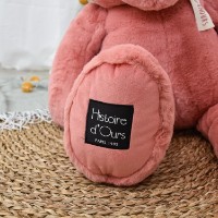 Jucărie de pluș Histoire d'Ours Teddy Bear Pink 75cm (HO3234) imaginea #4 — magazin online Desire.md