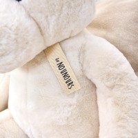 Jucărie de pluș Histoire d'Ours Teddy Bear White 75cm (HO3222) imaginea #4 — magazin online Desire.md