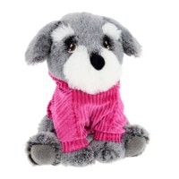 Jucărie de pluș Keel-Toys Puppy Schnauzer (EP3560)