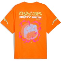 Tricou bărbătesc Puma Hoops X Rick And Morty II Orange, s.M imaginea #2 — magazin online Desire.md