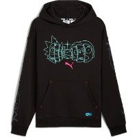Hanorac pentru bărbați Puma Hoops X Rick And Morty Sweatshirt Black, s.L imaginea #1 — magazin online Desire.md