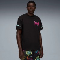 Tricou bărbătesc Puma Hoops X Rick And Morty I Black, s.S imaginea #2 — magazin online Desire.md