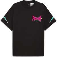 Tricou bărbătesc Puma Hoops X Rick And Morty I Black, s.XL