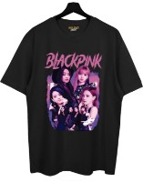 Tricou bărbătesc Soling Black Pink Black, s.M (Print-fbp3)