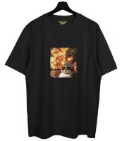 Tricou bărbătesc Soling Cat Princess Black, s.L (Print-fcp5)