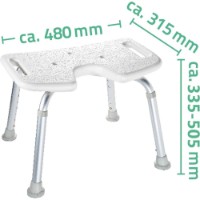 Scaun de baie și duș Ridder A0050501 imaginea #2 — magazin online Desire.md