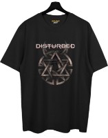 Tricou bărbătesc Soling Disturbed Black, s.XL (Print-fd8)