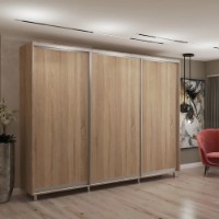 Dulap cu uşi glisante My-Style Chipboard 300x230x60 Sonoma Oak (C30H3M03U01)