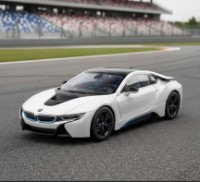 Mașină Rastar Die cast 1:43 scale BMW i8 White (58400) imaginea #2 — magazin online Desire.md