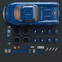 Машина Hot Wheels Mercedes-Benz 300SL Blue (HWW25) фото №3 — интернет-магазин Desire.md