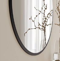 Oglindă Trendy Yuvarlak A711 Black 60x60x2cm GTR006539 imaginea #2 — magazin online Desire.md