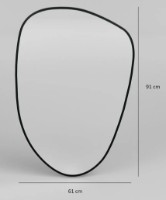 Oglindă Trendy Vis Black 91x61x2cm GTR006572 imaginea #4 — magazin online Desire.md
