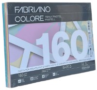 Бумага для печати Fabriano Colore А4 160g/m2 100p Mixt Pastel