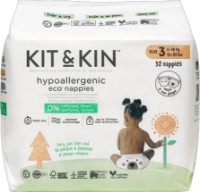 Scutece Kit&Kin Hypoallergenic Eco Size 3/32pcs