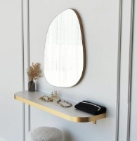 Зеркало Trendy Soho Gold 75x58x1cm GTR006555